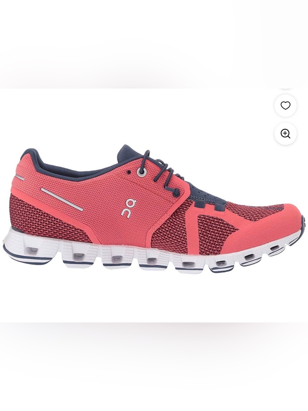 On Cloud 2.0 Women’s Size 11 Coral Pacific Athletic Shoes Sneakers On Running